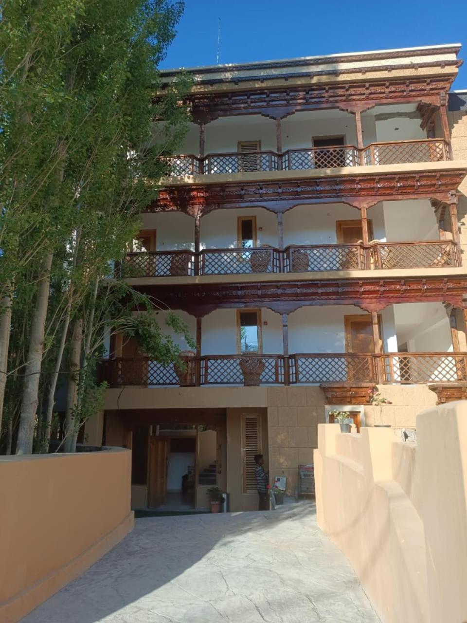 Hotel Om Ladakh Léh Exteriér fotografie