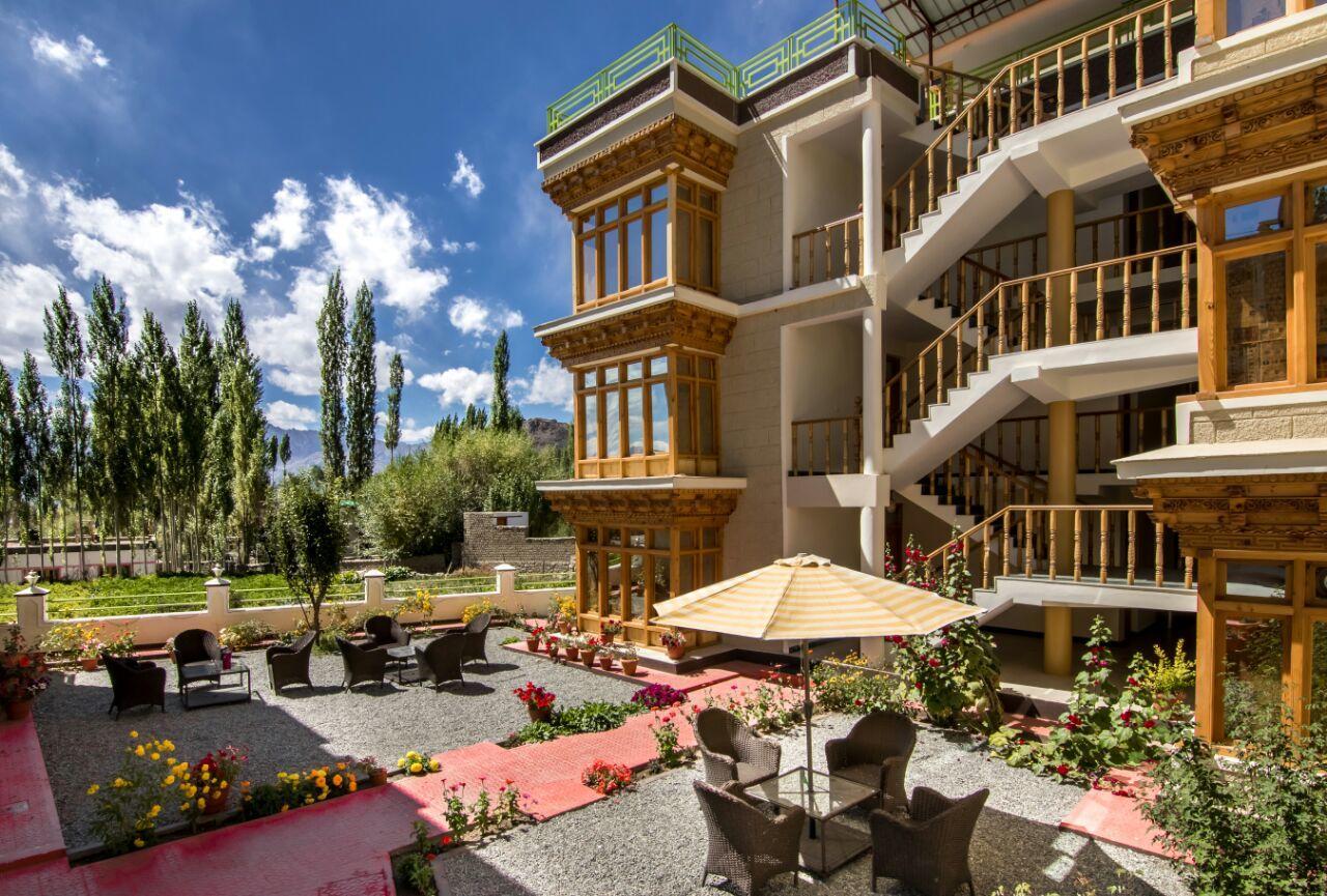Hotel Om Ladakh Léh Exteriér fotografie