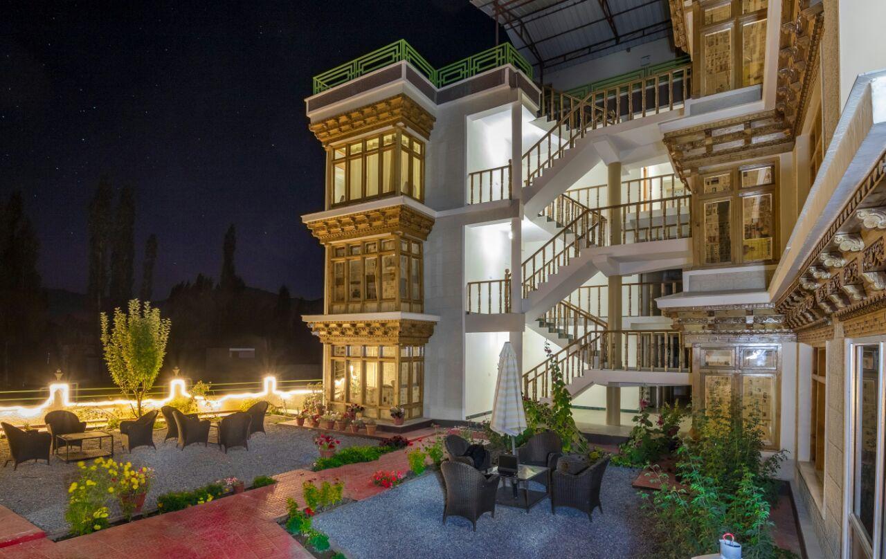 Hotel Om Ladakh Léh Exteriér fotografie